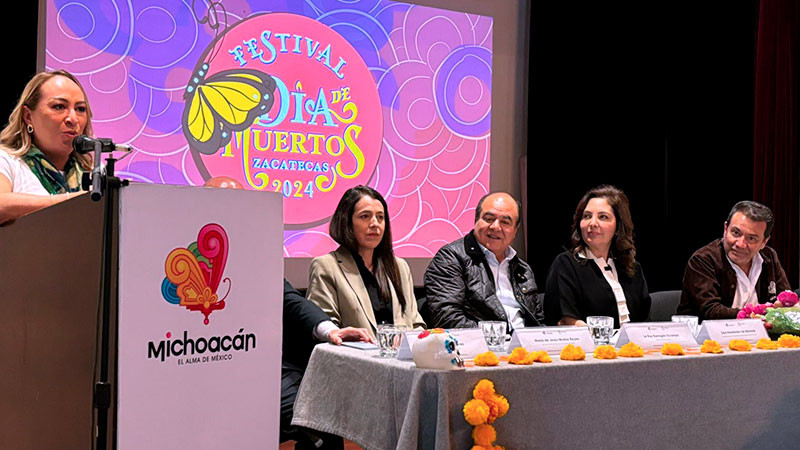 Michoacán, estado invitado de Zacatecas para Festival de Noche de Muertos 