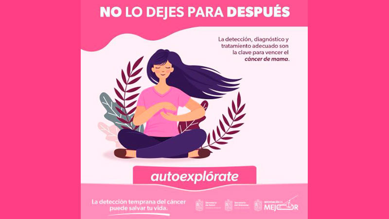 Conoce los síntomas del cáncer de mama y los hábitos saludables para prevenirlo  