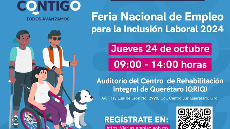 Con más de 500 vacantes ST promueve la inclusión laboral en Querétaro  