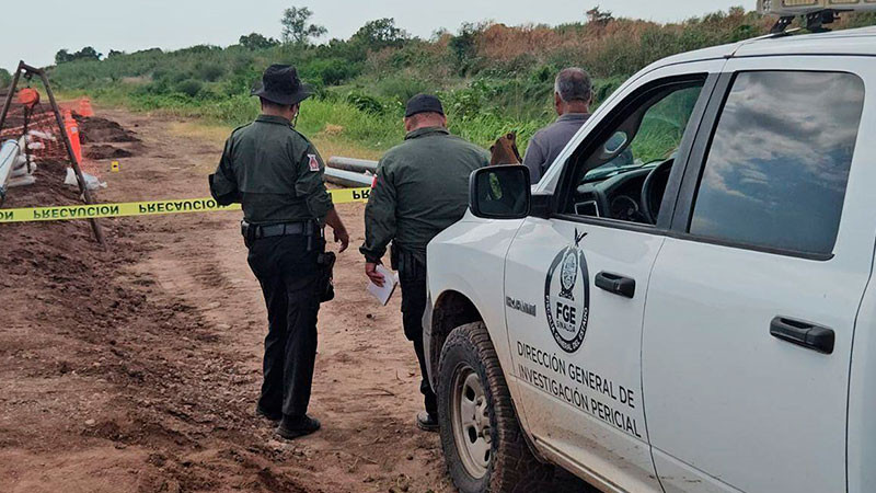 Grupos criminales hacen zanjas en carreteras de Culiacán para escapar de las autoridades 