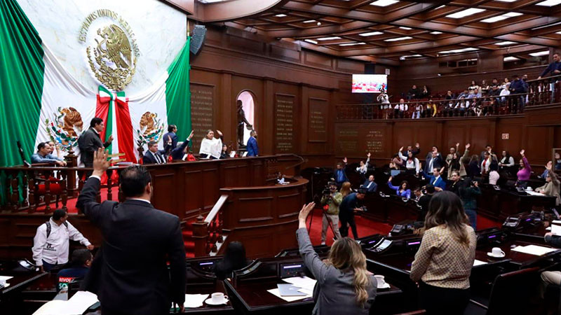 Aprueban diputados michoacanos reforma judicial 