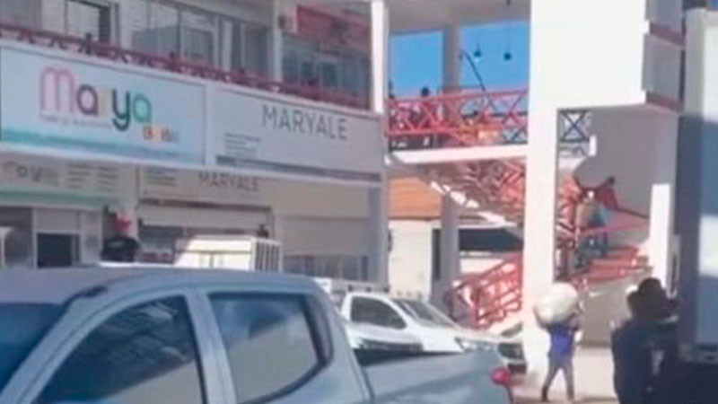 Desalojan plaza comercial en Culiacán por amenazas de grupo armado 