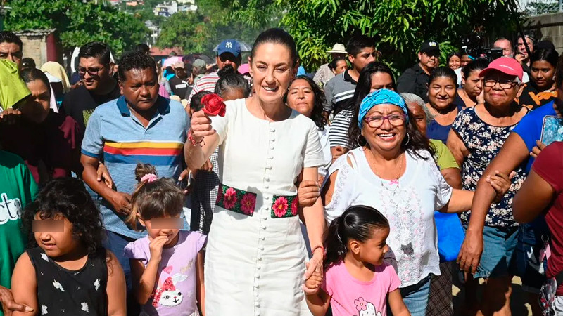 Sheinbaum da por concluida etapa de emergencia por 'John' en Guerrero y Oaxaca 