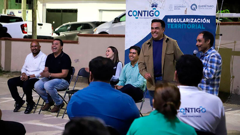 Avanza SEDESOQ en proceso de escrituras en Jalpan de Serra, Querétaro 