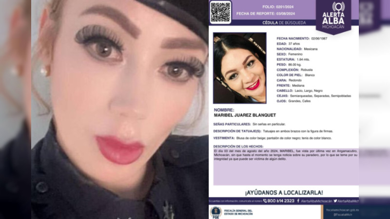 Angamacutiro, donde hoy asesinaron a Directora de Seguridad, tiene a su exalcaldesa desaparecida desde agosto; en Michoacán ya la olvidaron 