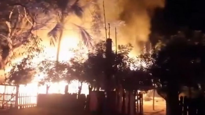 Se incendia “La Chuparrosa Enamorada”, reconocido restaurante de Culiacán, Sinaloa 