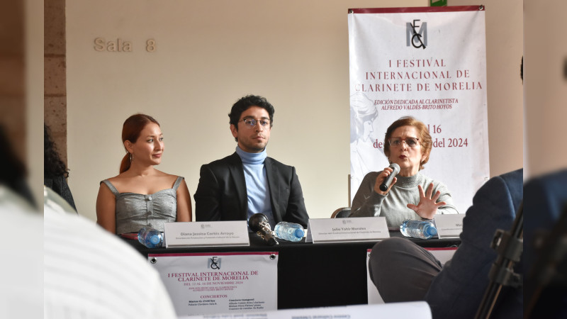 Anuncian primer Festival Internacional de Clarinete de Morelia