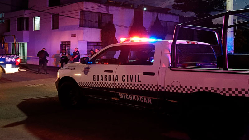 Balean a un individuo en Morelia, Michoacán; resultó herido 