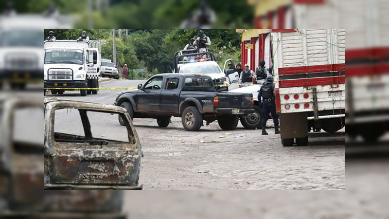 Enfrentamiento armado en Aquila, Michoacán causa alarma en la población 