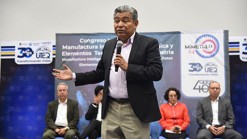 Inauguran Tercer Congreso Internacional de Manufactura Inteligente, en la Universidad Tecnológica de Querétaro 