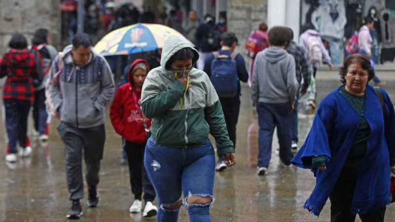 Frente frío y onda tropical traerán lluvias y bajas temperaturas en estos estados  