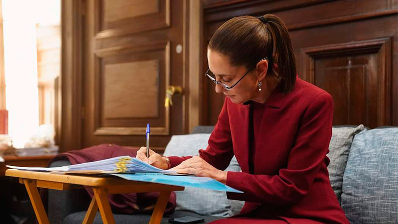 Envía Claudia Sheinbaum a la Cámara de Diputados, la iniciativa para reformar Ley Orgánica 