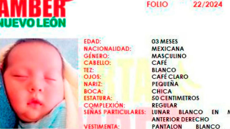 Localizan a bebé robado en Nuevo León; detienen a presuntas secuestradoras 