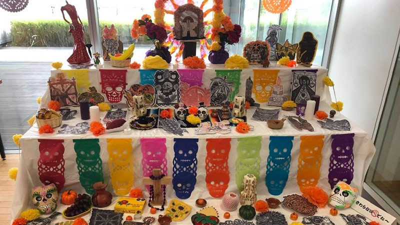 Lleva la UNAM Morelia tradiciones michoacanas de Día de Muertos a Japón y China   