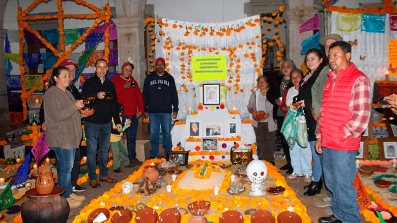 Villa Morelos celebra una Noche de Muertos exitosa y segura con afluencia ciudadana