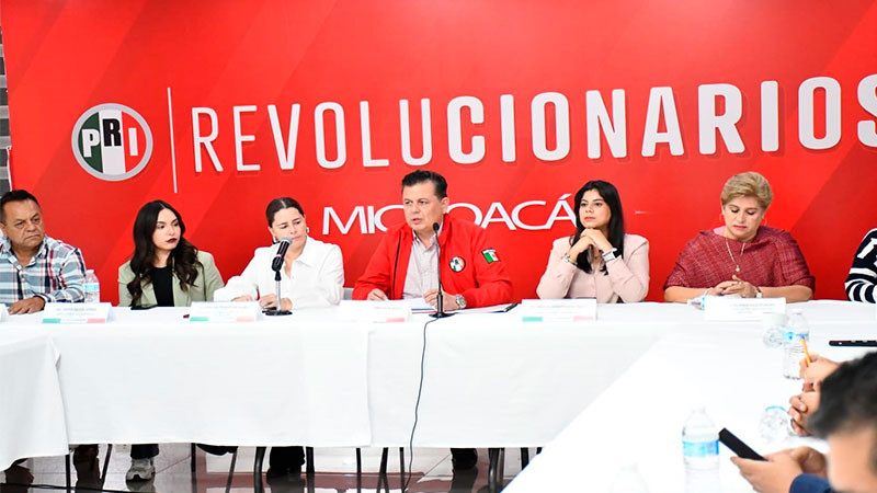 PRI Michoacán entregará buenas cuentas en Irimbo: Memo Valencia 