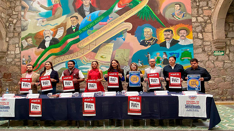 Gobierno Municipal presenta 'Durante el Buen Fin, Morelia te Recompensa 2024' 