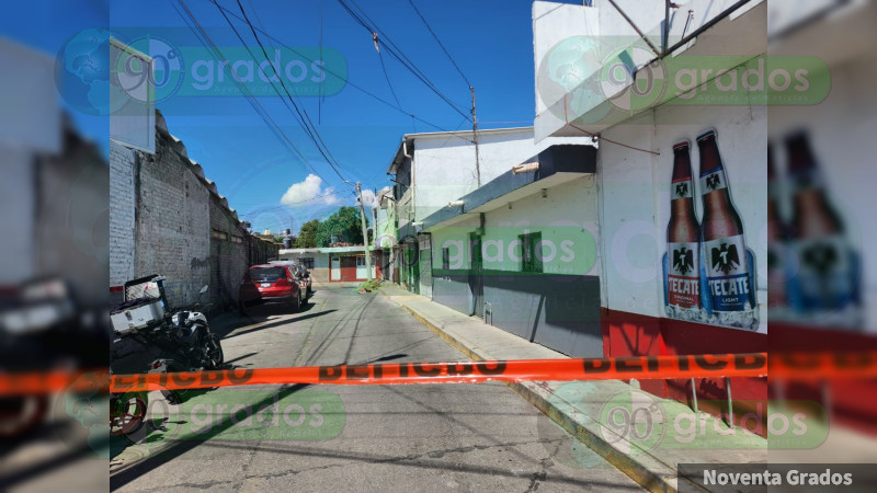 Ultiman a tiros a un individuo en Zamora, Michoacán 