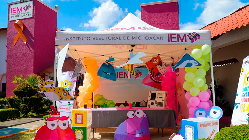 Invitan IEM e INE a niñas, niños y adolescentes a participar en la consulta infantil y juvenil 2024 