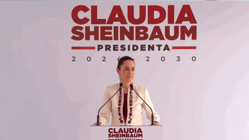 Claudia Sheinbaum felicita a Donald Trump; propone diálogo y respeto a soberanías 