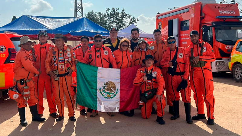 'Topos' mexicanos colaboraron en labores de búsqueda y rescate en España 