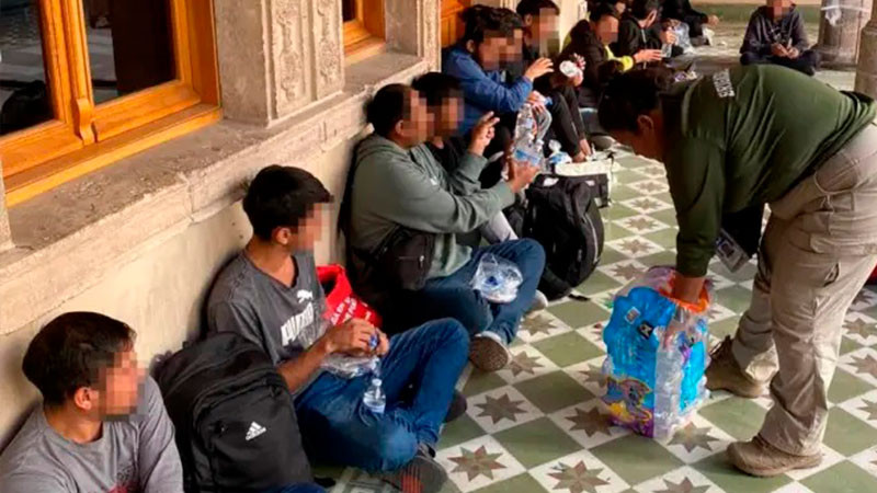 Rescatan en Chihuahua a 27 migrantes que estabam al interior de un hotel  