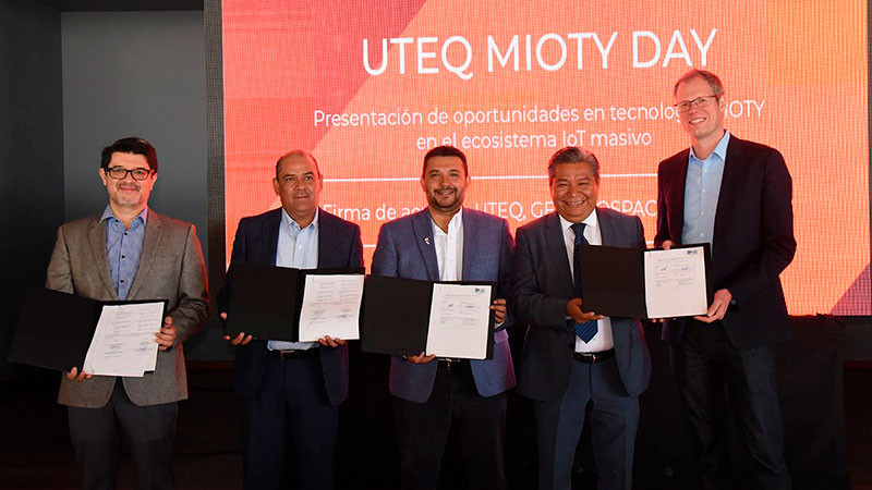 Mioty es oportunidad tecnológica para el continente americano: rector Universidad Tecnológica de Querétaro 