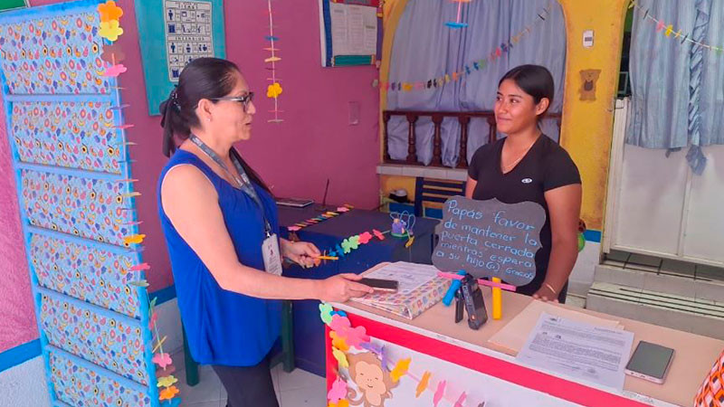 Supervisa sector salud condiciones sanitarias de estancias infantiles michoacanas  