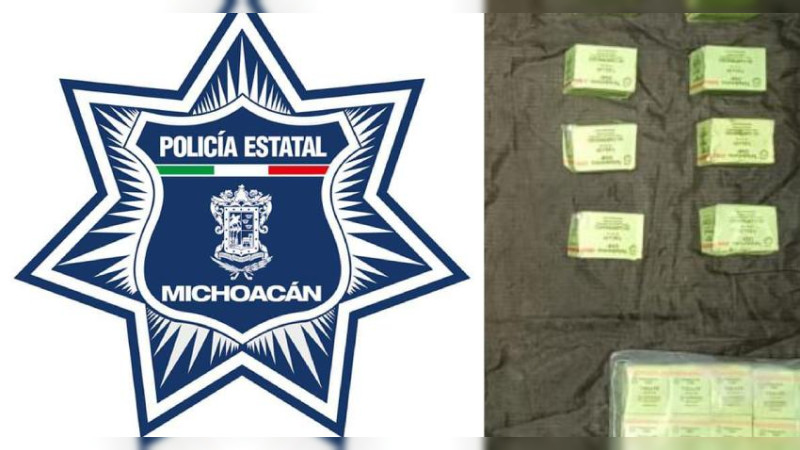 Agentes estatales y federales localizan arma, cartuchos y cargadores en Apatzingán, Michoacán 