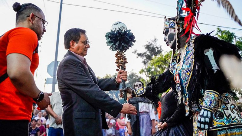 Se vive la 23ª edición del Paseo de las Luminarias en Celaya, Guanajuato 