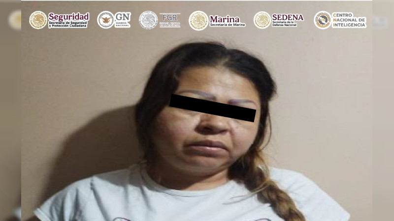 En operativo federal capturan a mujer en Jalisco, operadora clave del crimen en Colima y principal generadora de violencia en Manzanillo 