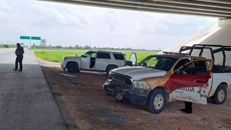 Despojan a tres familias de sus vehículos en la autopista Monterrey-Reynosa 