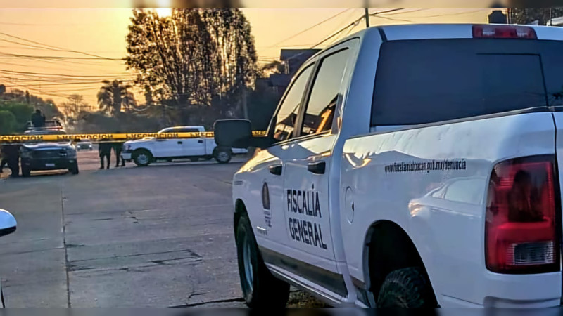 Muere en hospital profesor baleado en robo de coche en Uruapan, Michaocán 