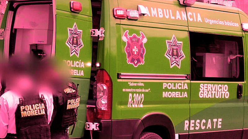 Con arma de fuego atacan a persona en Morelia, Michoacán 