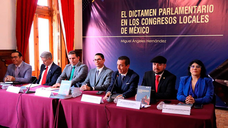 Congreso del Estado edita libro sobre Dictamen Legislativo 