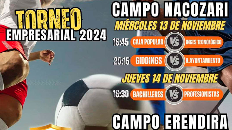 Invita Ayuntamiento de Los Reyes a vivir el Torneo Empresarial 2024 