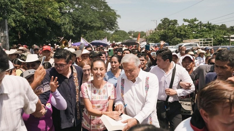 Claudia Sheinbaum felicita a AMLO por su cumpleaños 