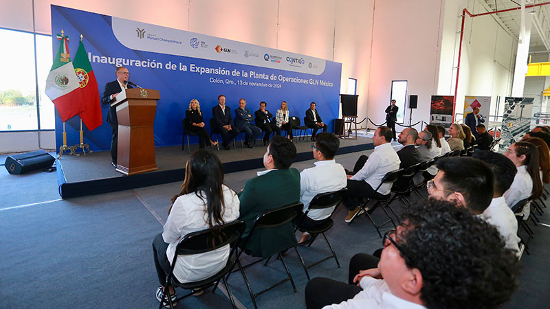 Inaugura Marco Del Prete expansión de la empresa GLN 