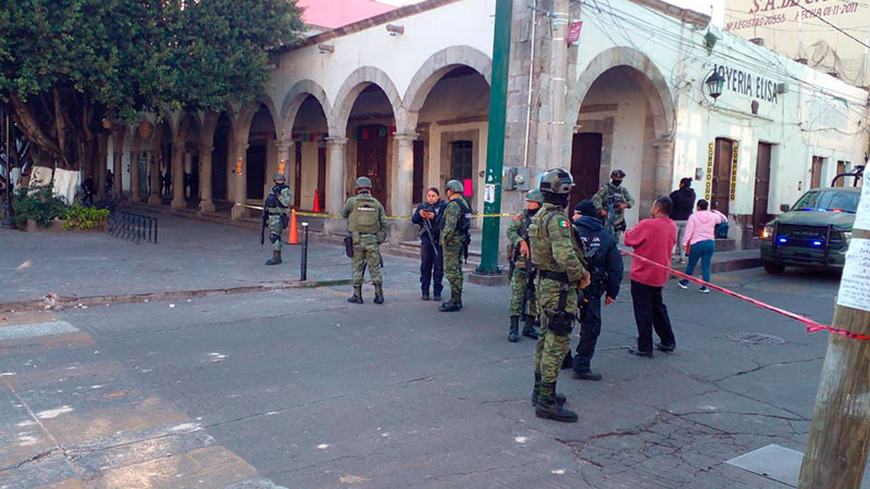 Refuerza Gobierno estatal operativo de vigilancia en Zinapécuaro: Torres Piña 