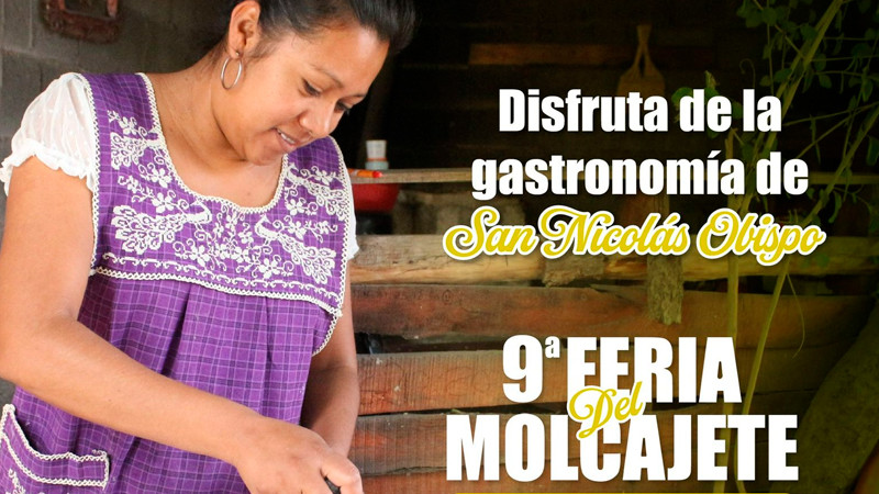 Este fin de semana te espera la Feria del Molcajete en San Nicolás Obispo 