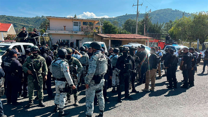 Se trabaja en Zinapécuaro, tras jornada violenta: Gobernador de Michoacán 