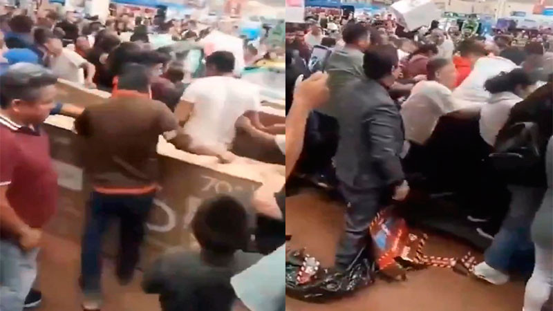 Se registra pelea en Puebla por pantallas en promoción durante el Buen Fin 2024 