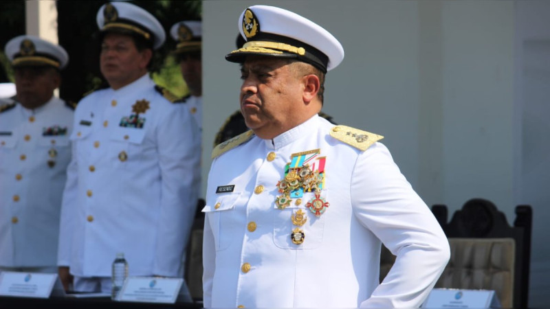 José Daniel Reséndiz nuevo jefe Naval en Mazatlán, Sinaloa 