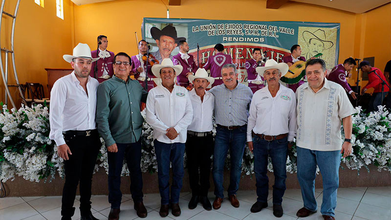 Trabajará Raúl Morón con ejidatarios por la transformación de Michoacán 