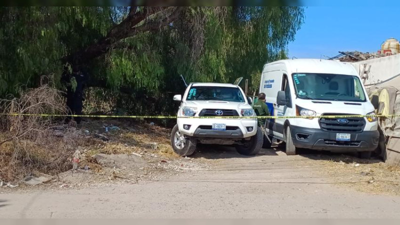 Encuentran restos de hombre en camino de terracería cercana a Celaya, Guanajuato 