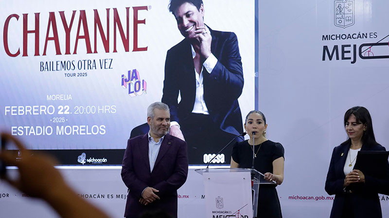 Festival Jalo traerá a Chayanne a Morelia 