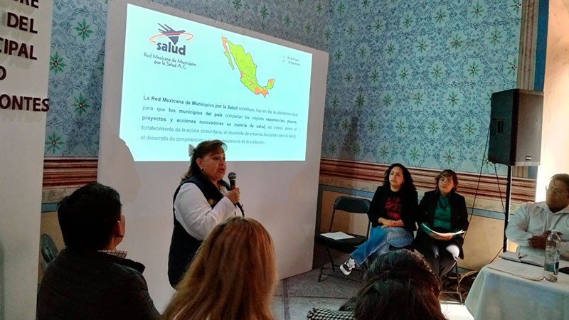 Instala SESA el Comité de Salud en Cadereyta de Montes, Querétaro 