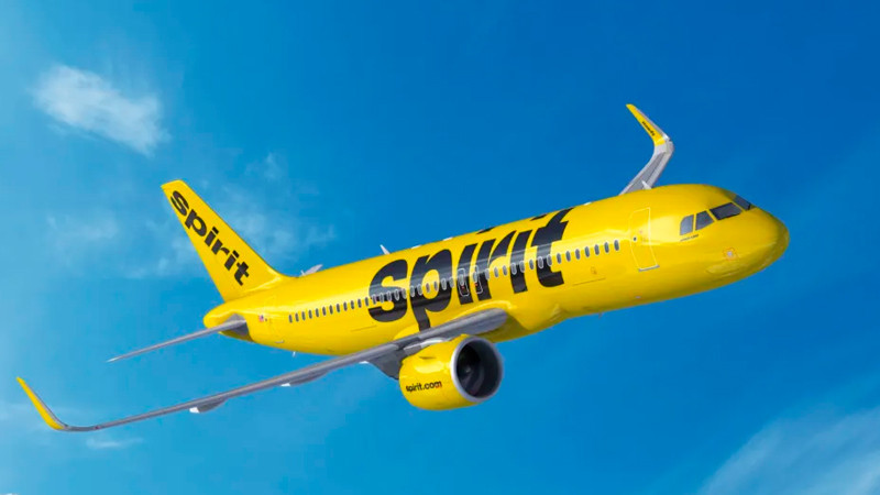 Spirit Airlines, aerolínea estadounidense se declara en quiebra 