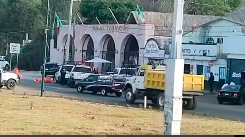 Reportan balacera en Tzurumutaro, Michoacán 