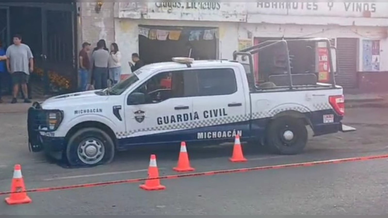 Tras secuestro y ataque a policías en Pátzcuaro, Michoacán, despliegan operativo municipal, estatal y federal 